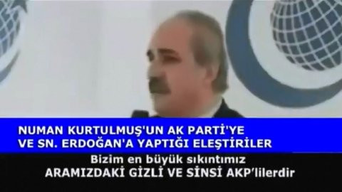 AKP'li başkanı görevden aldıran Numan Kurtulmuş videosu