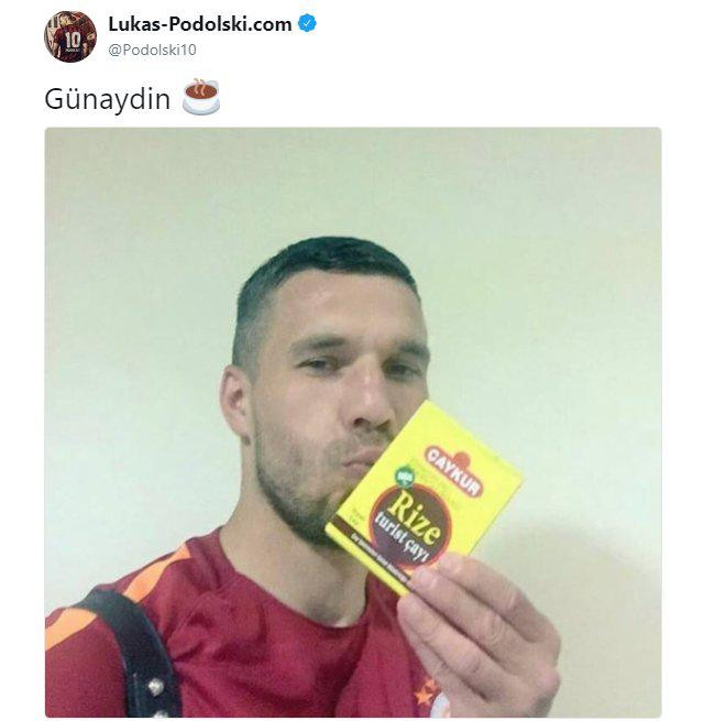 Podolski'den Fenerbahçelileri çok kızdıracak paylaşım - Resim : 1