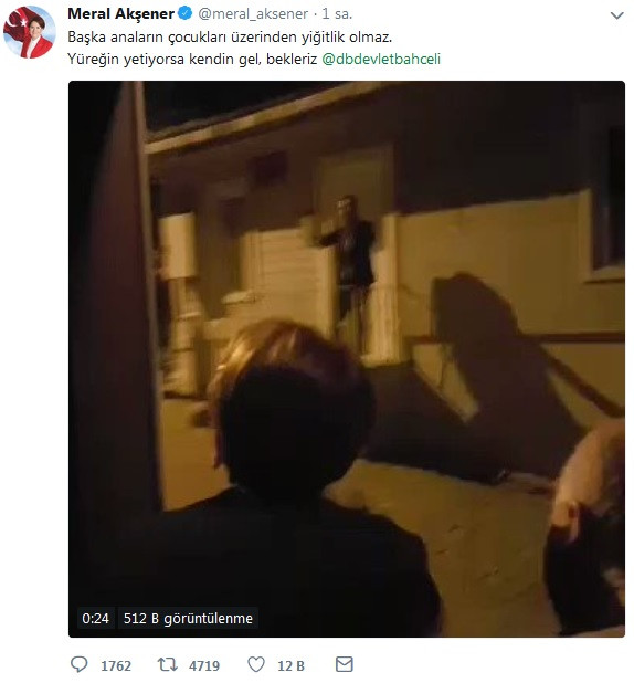 Bahçeli'nin hedef gösterdiği Akşener'in evinin önünde provokasyon - Resim : 3