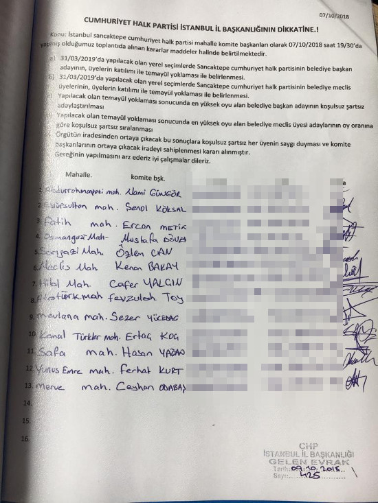 Sancaktepe, Çekmeköy ve Ümraniye ön seçim istiyor - Resim : 1