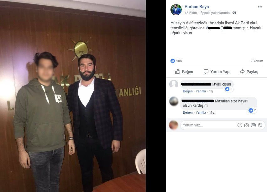 Bunu da gördük! AKP liseye temsilci atadı - Resim : 1