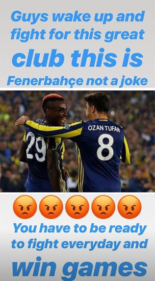 Emenike’den Fenerbahçeli futbolculara mesaj - Resim : 1