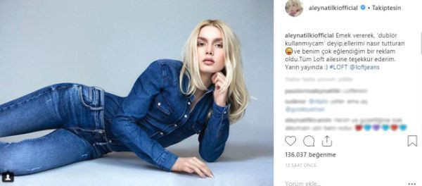 Aleyna Tilki reklam yüzü oldu! İşte alacağı ücret - Resim : 1