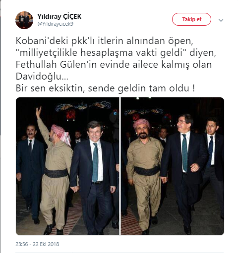 Bahçeli'nin danışmanından Davutoğlu'na Gülen ve PKK göndermesi - Resim : 1