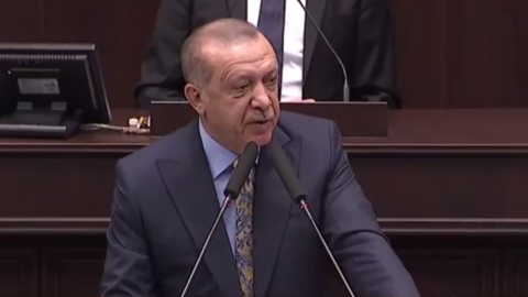 Erdoğan: İstiklal Marşı dışında bir and tanımıyoruz!