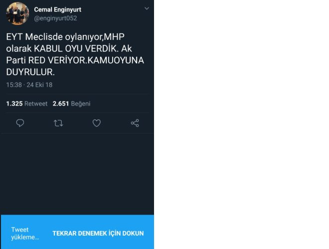 MHP'li vekilin sildiği tweet olay oldu - Resim : 1