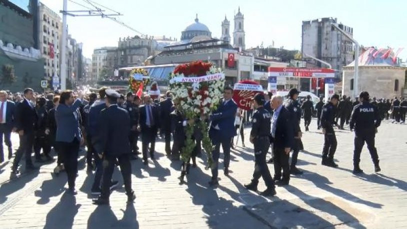 Taksim'deki Cumhuriyet Bayramı töreninde gerginlik - Resim : 3