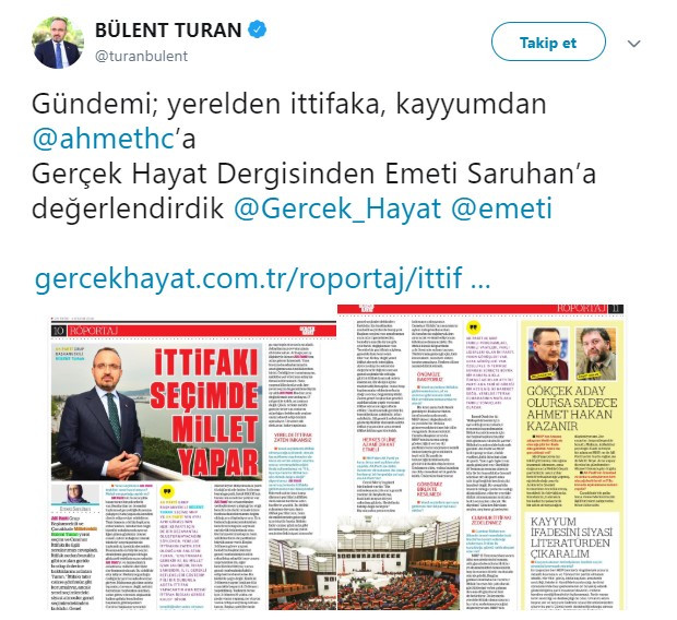 AKP'li isimden dikkat çeken Gökçek yorumu: Ahmet Hakan kazanır - Resim : 1