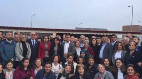 CHP'liler Eren Erdem'e destek için Silivri'ye aktı