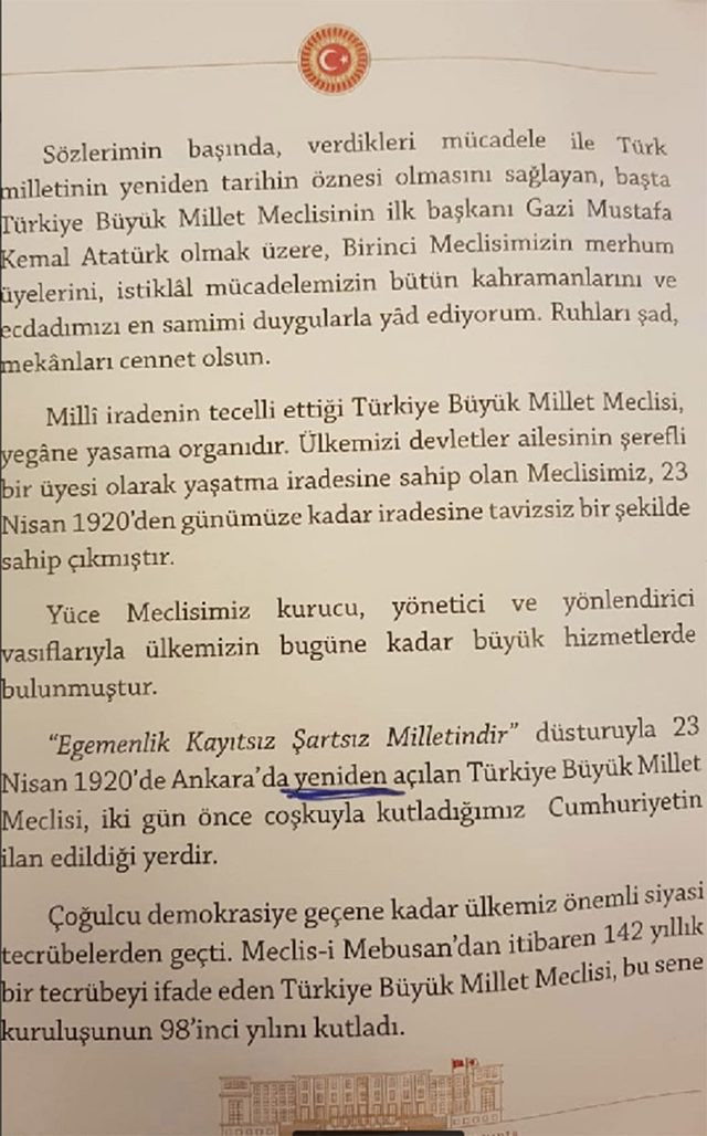 Bütçe görüşmelerinde 23 Nisan 1920 skandalı! - Resim : 1