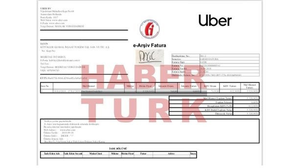 Uber, Türkiye'de vergi vermeye başladı - Resim : 1