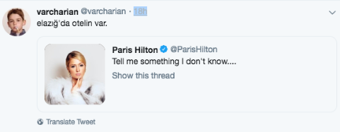 Paris Hilton'a Türkiye'den cevap geldi - Resim : 1