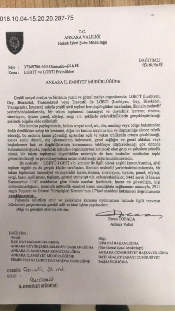 Valilikten süresiz yasak! İşte gerekçe... - Resim : 1