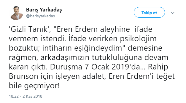 Mahkemenin Eren Erdem kararına ilk tepkiler - Resim : 3