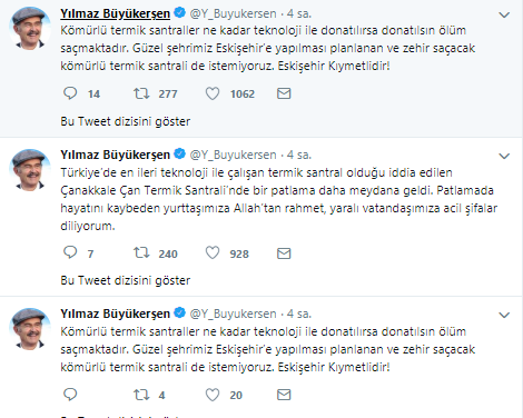 Büyükerşen'den kömürlü termik santral tepkisi - Resim : 1