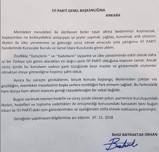 İYİ Parti'de istifa depremi! Akşener'e Saray suçlaması - Resim : 3
