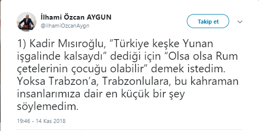 CHP’li Aygun Trabzonlulardan özür diledi - Resim : 1