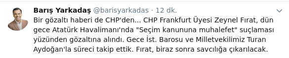 CHP üyesi Zeynel Fırat serbest bırakıldı - Resim : 1