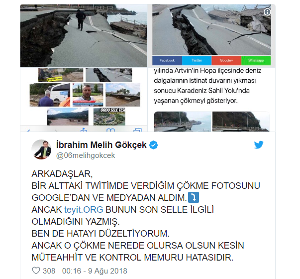Türkiye'de medyanın durumu: Sahte haberler - Resim : 5