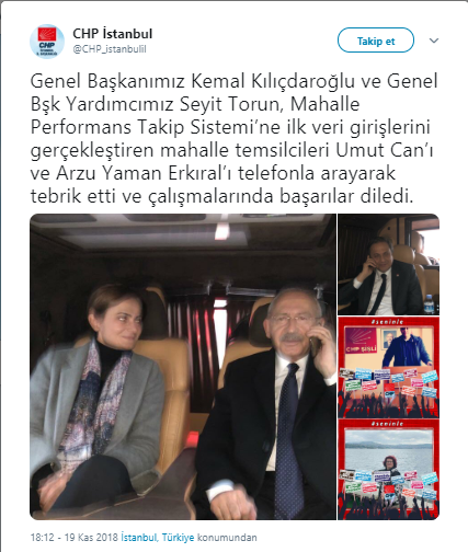 Kılıçdaroğlu'ndan mahalle temsilcilerine tebrik telefonu - Resim : 1