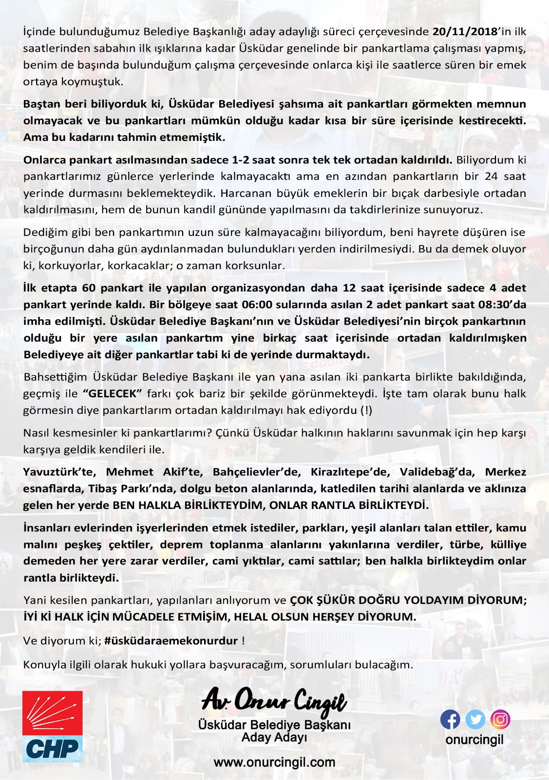 CHP'li Cingil'in pankart isyanı - Resim : 1
