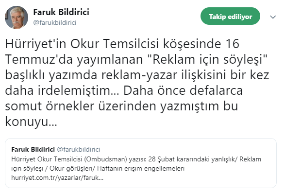 Hürriyet Okur Temsilcisi'nden Ayşe Arman tepkisi - Resim : 1