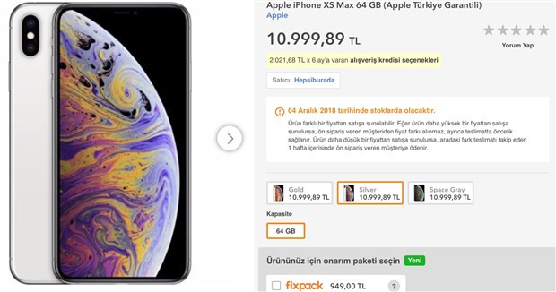 iPhone Xs Türkiye fiyatı dudak uçuklatıyor - Resim : 1