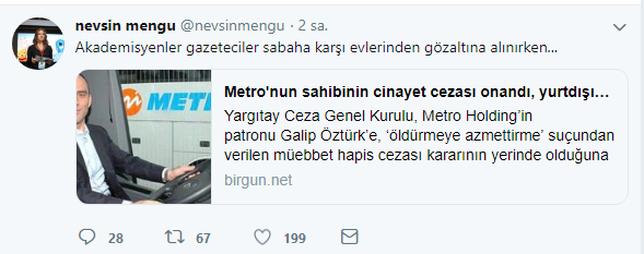 Metro'nun sahibi Galip Öztürk kaçtı: Nevşin Mengü'den olay tweet - Resim : 2