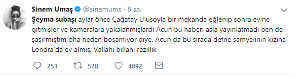 Acun- Şeyma Ilıcalı çiftini ayrılığa götüren isim kim? - Resim : 2