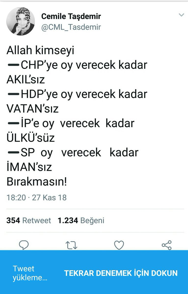 AKP yöneticisinden skandal tweet - Resim : 1