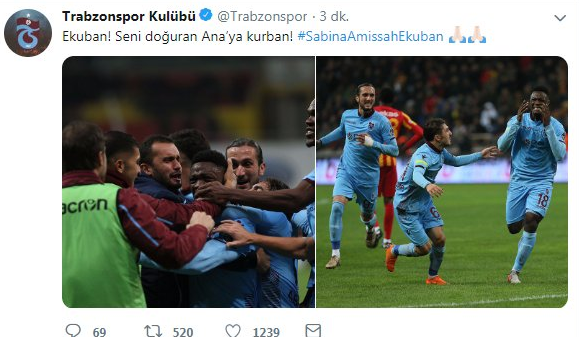 Trabzonspor: Doğuran anaya kurban - Resim : 1