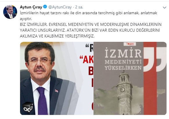 İYİ Parti'den Zeybekci'ye 'rakı' yanıtı - Resim : 2