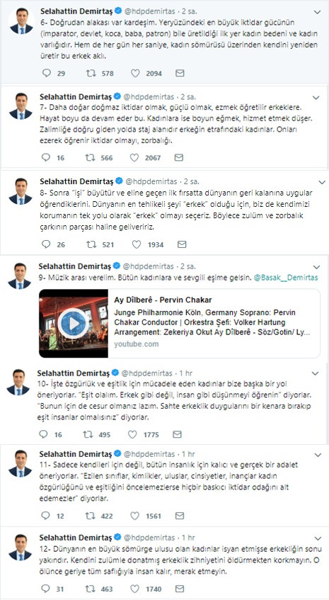 Selahattin Demirtaş'tan 'erkek aklı'na eleştiri - Resim : 2