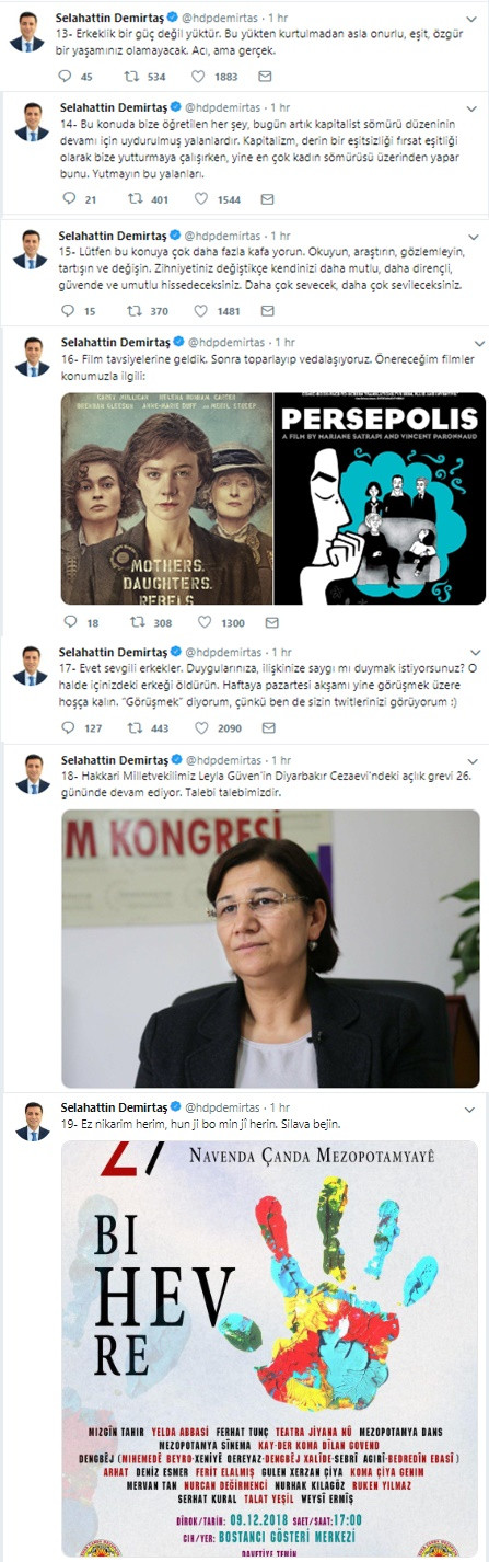 Selahattin Demirtaş'tan 'erkek aklı'na eleştiri - Resim : 3