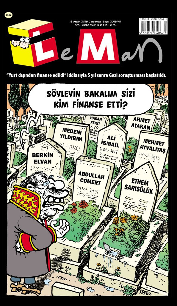 Leman Dergisi'nden 'Gezi' kapağı - Resim : 1