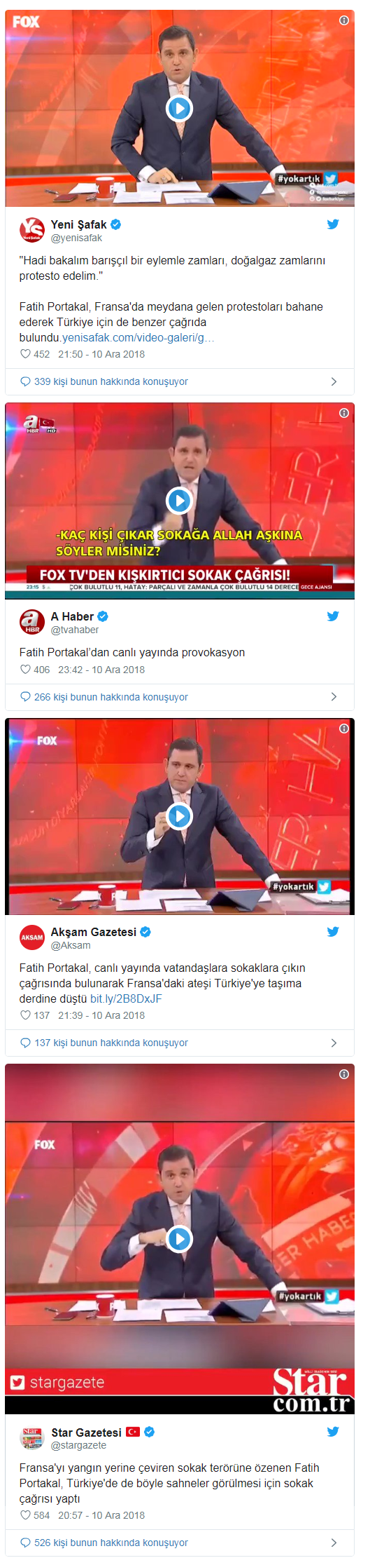 Yandaşlar Fatih Portakal'ı hedef gösterdi - Resim : 1