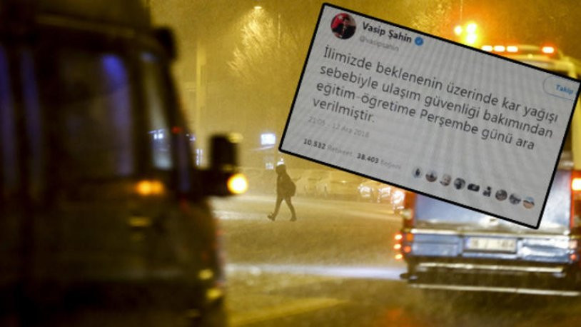 Ankara Valiliği'nden 'tatil' uyarısı - Resim : 1