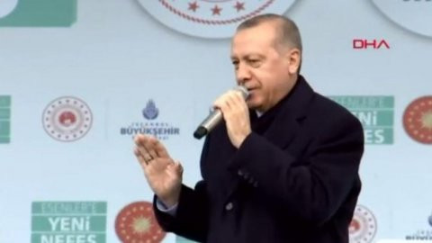 Erdoğan: Çöp dağlarını kaldırdık