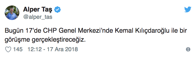 Kemal Kılıçdaroğlu, ÖDP'li Alper Taş ile görüşecek - Resim : 1