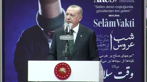 Erdoğan: Yerini korumanın gayretini veriyor