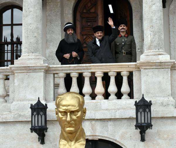 Atatürk'ün Sivas'tan ayrılışı canlandırıldı - Resim : 1