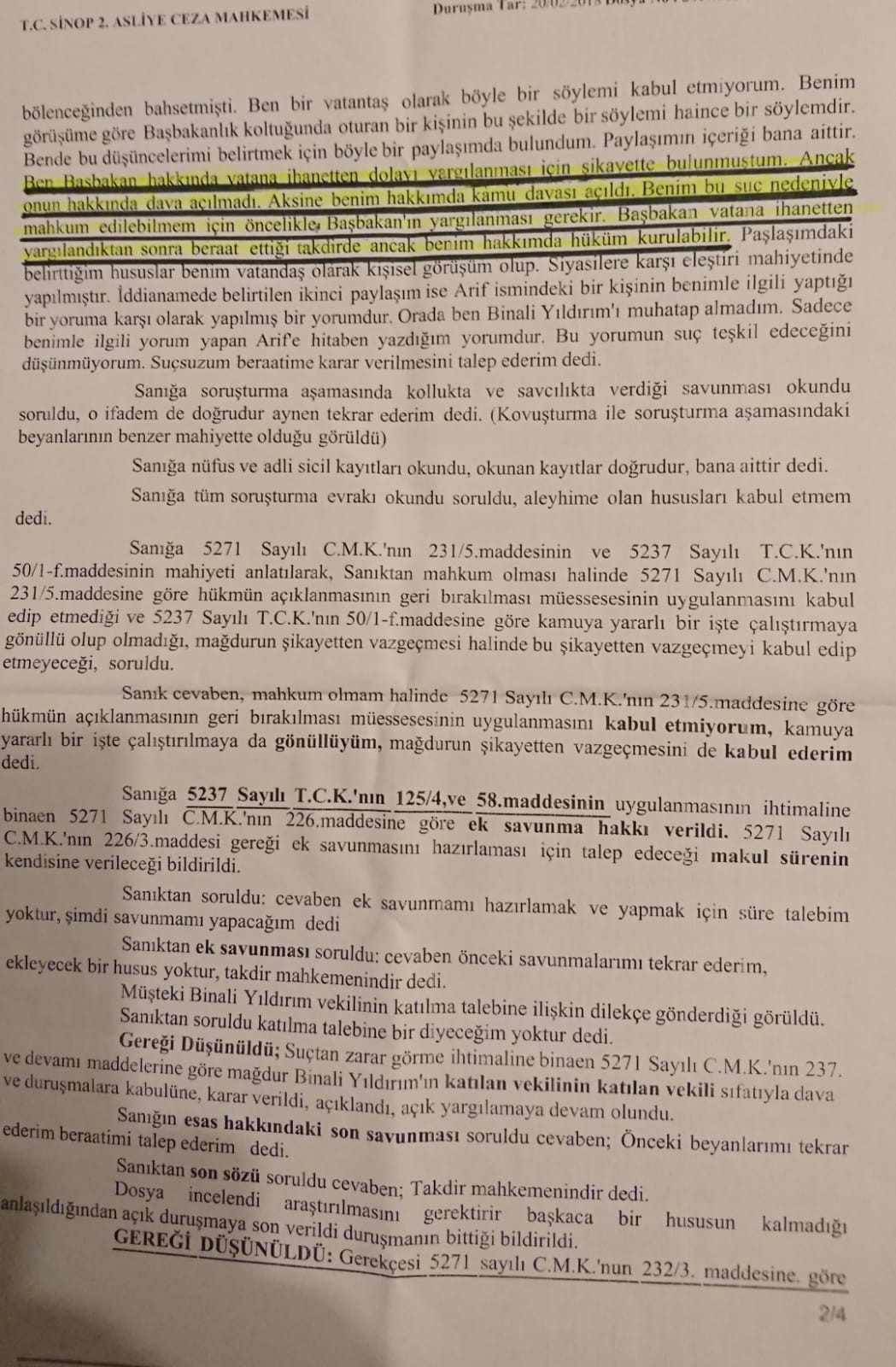 'Binali Yıldırım yargılansın' dedi, tutuklandı! - Resim : 1