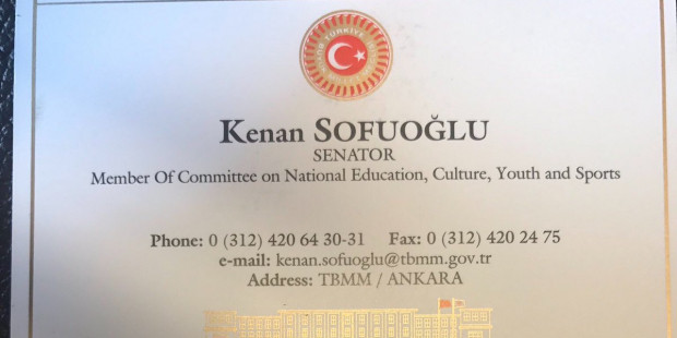 AKP'li Kenan Sofuoğlu kendini 'senatör' ilan etti - Resim : 1