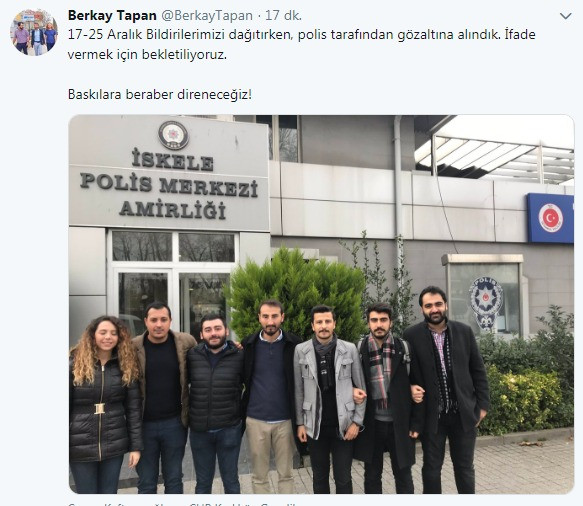 CHP Kadıköy Gençlik Kolları Başkanı ve 7 kişi gözaltına alındı - Resim : 1