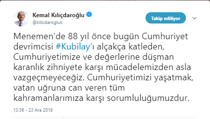 Kılıçdaroğlu, devrim şehidi Kubilay'ı andı - Resim : 1
