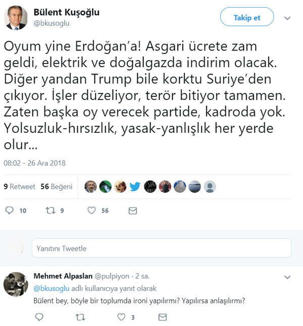 CHP'li Bülent Kuşoğlu: 'Oyum yine Erdoğan’a!' - Resim : 1