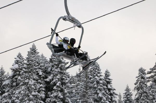 Ilgaz Dağı'nda kayak sezonu açıldı - Resim : 1