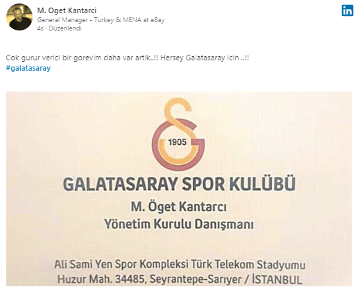 Galatasaray'dan ilk transfer yönetime - Resim : 1