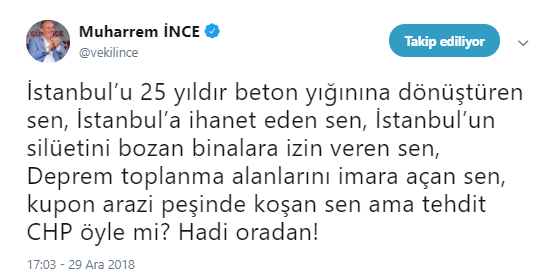 Muharrem İnce'den Erdoğan'a jet yanıt! - Resim : 2