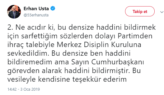 MHP'li Erhan Usta AKP'li isme ateş püskürdü: Densiz! - Resim : 2